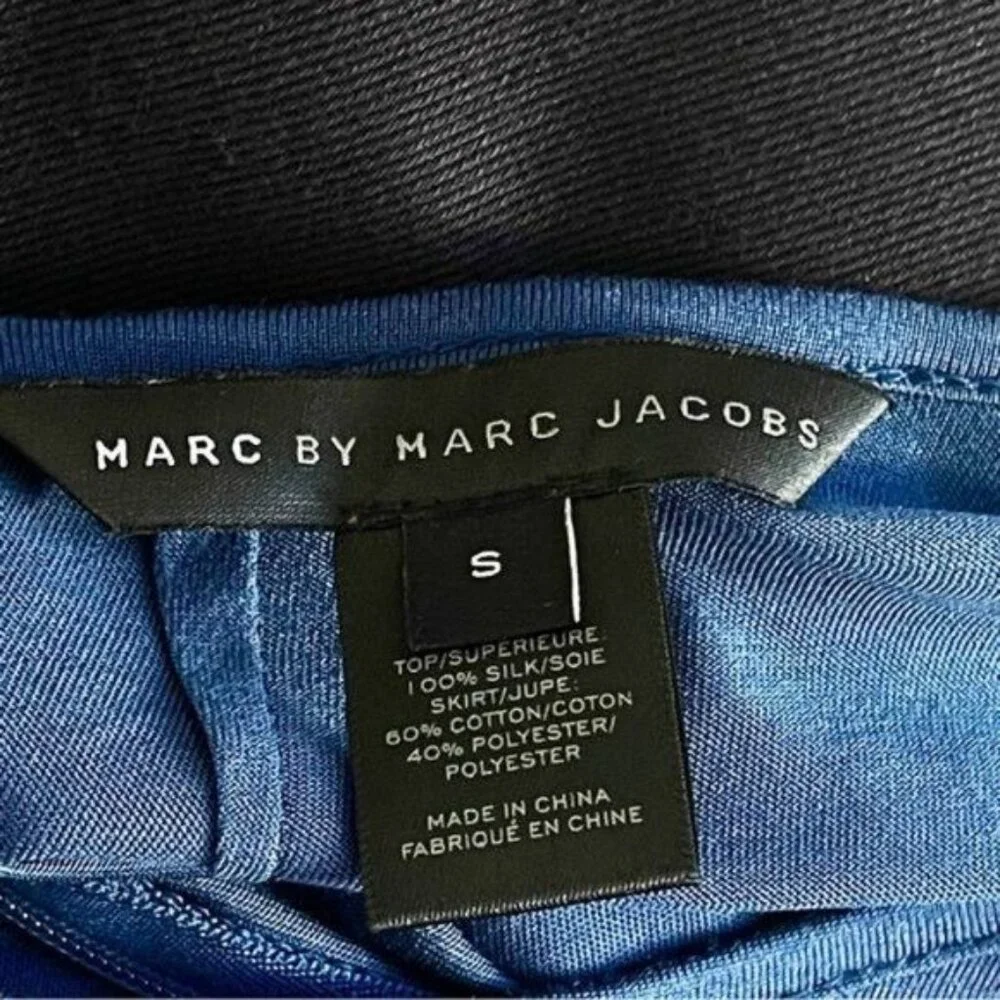 MARC BY MARC JACOBS bandage blue and black dress size Small - Picture 6 of 8